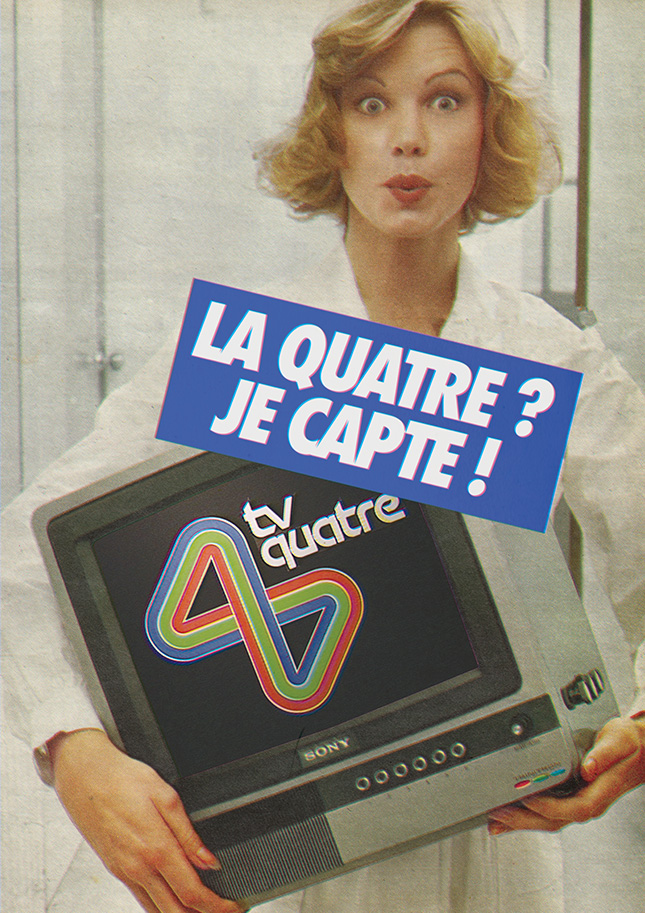 Publicité TV Quatre