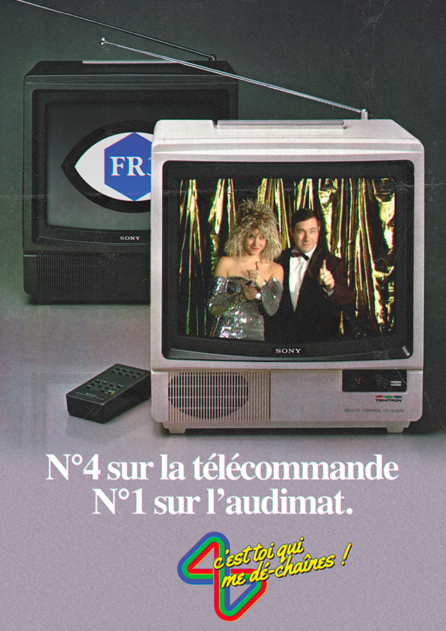 Publicité TV Quatre